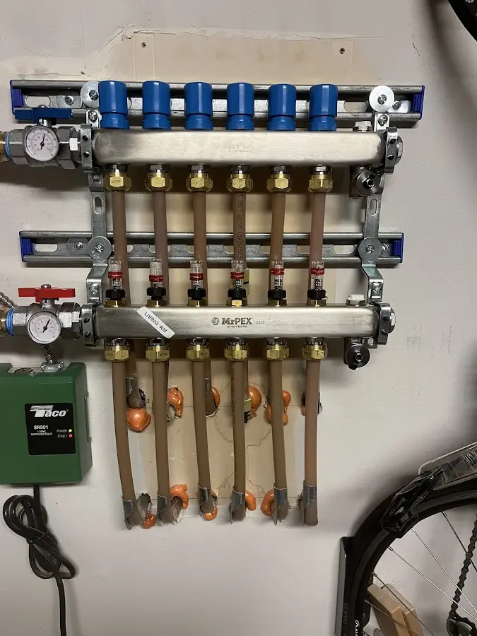 Plumber performing Leak Detection at a residential property in River Road